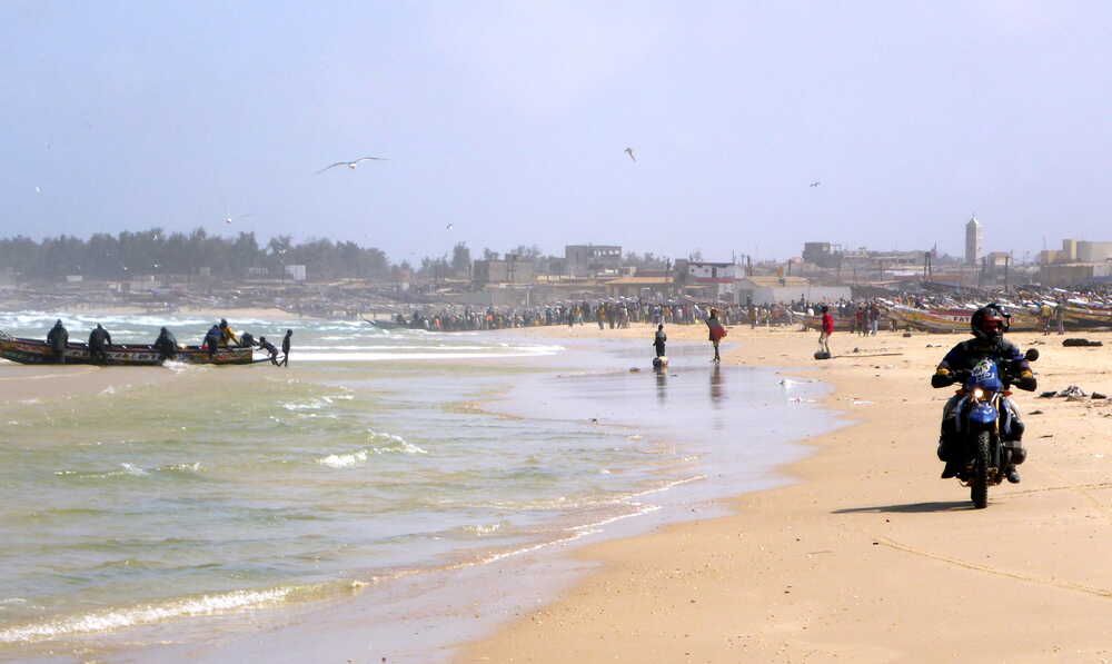 MAURETANIEN, SENEGAL, GAMBIA - Motorradreise mit Enduros zwischen Meer und Sandmeer