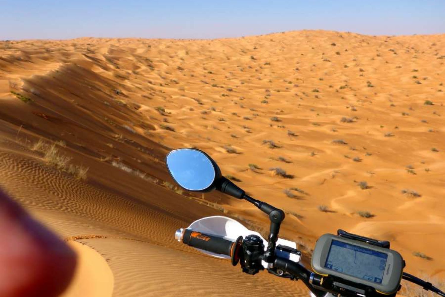 Motorradreise durch Tunesiens Dünenmeer